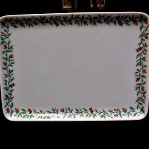 LIMOGES FRANCE by PHILIPPE DESHOULIERES Pierre Yves Rochon tray plate